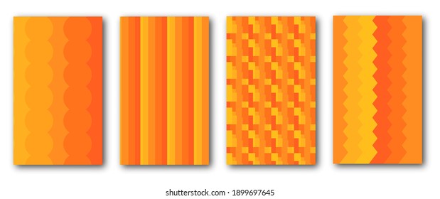 Fondo abstracto de semitono. Diseño de gradiente colorido. Banderas geométricas modernas. Ilustración vectorial.