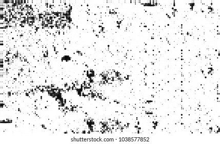 Halftone abstract background. The monochrome texture of dots of ink. Grunge pattern for printing and creating design