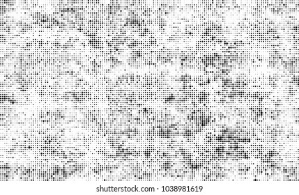 Halftone abstract background. The monochrome texture of dots of ink. Grunge pattern for printing and creating design