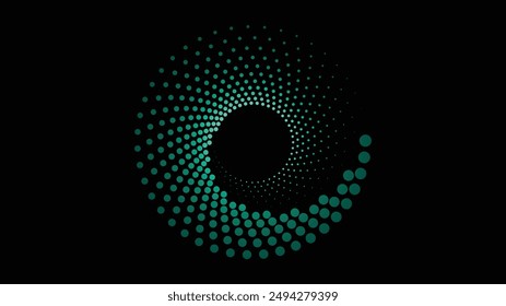 Halftone abstract background, suitable for banner, backdrop, wallpaper, presentation template, etc.