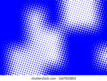 Halftone Abstract background. Vector illustration.
