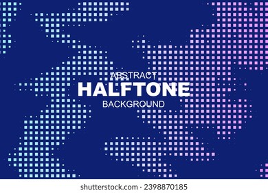 Halftone Abstract Background Wallpaper for Web Graphic Banner