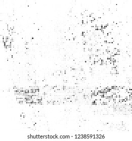 Halftone abstract black and white