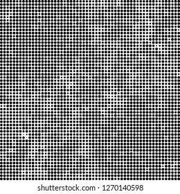 Halftone abstract black and white