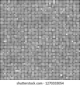 Halftone abstract black and white