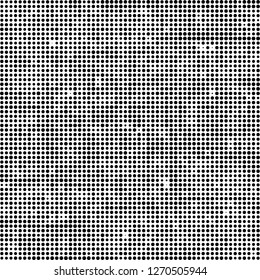 Halftone abstract black and white