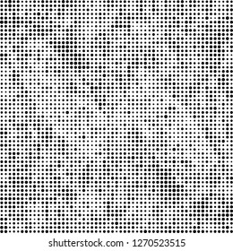 Halftone abstract black and white