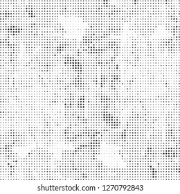 Halftone abstract black and white