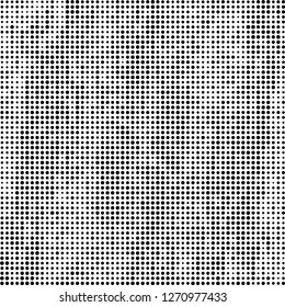 Halftone abstract black and white