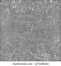 Halftone abstract black and white