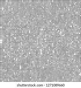 Halftone abstract black and white
