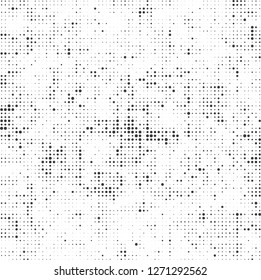 Halftone abstract black and white