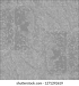 Halftone abstract black and white