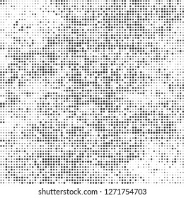 Halftone abstract black and white