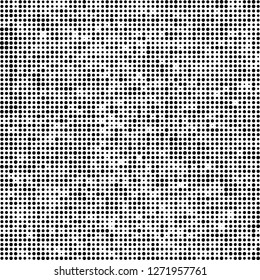 Halftone abstract black and white