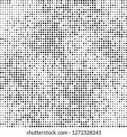 Halftone abstract black and white