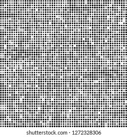 Halftone abstract black and white