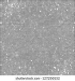 Halftone abstract black and white