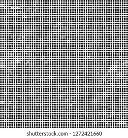 Halftone abstract black and white