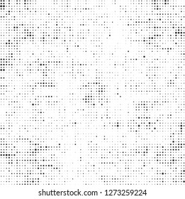 Halftone abstract black and white