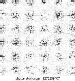 Halftone abstract black and white