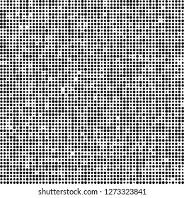 Halftone abstract black and white