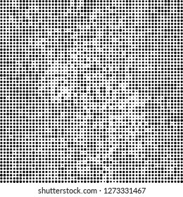 Halftone abstract black and white