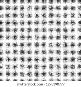 Halftone abstract black and white