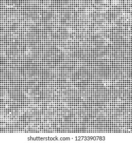 Halftone abstract black and white