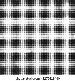 Halftone abstract black and white