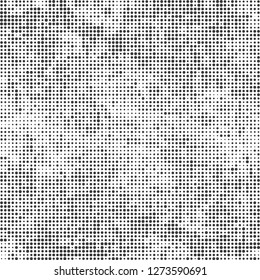 Halftone abstract black and white