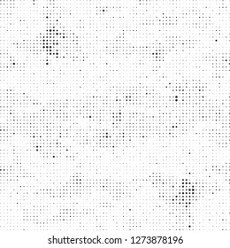 Halftone abstract black and white