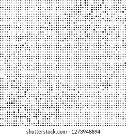Halftone abstract black and white