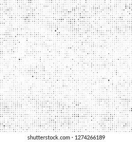 Halftone abstract black and white