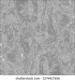 Halftone abstract black and white