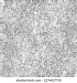 Halftone abstract black and white