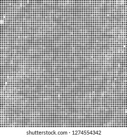 Halftone abstract black and white