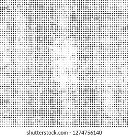 Halftone abstract black and white