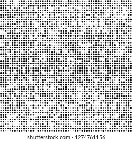 Halftone abstract black and white