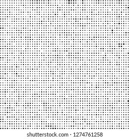 Halftone abstract black and white