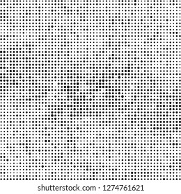 Halftone abstract black and white