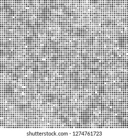 Halftone abstract black and white
