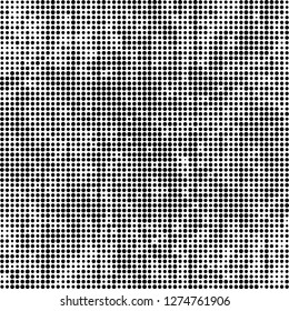 Halftone abstract black and white