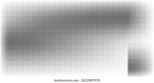 Diseño blanco y negro Abstractas de semitono con patrón artístico moderno