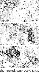 Halftone abstract black and white. Monochrome texture of dot pattern