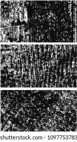 Halftone abstract black and white. Monochrome texture of dot pattern
