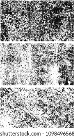 Halftone abstract black and white. Monochrome texture of dot pattern