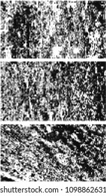 Halftone abstract black and white. Monochrome texture of dot pattern