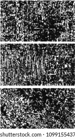 Halftone abstract black and white. Monochrome texture of dot pattern