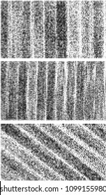 Halftone abstract black and white. Monochrome texture of dot pattern